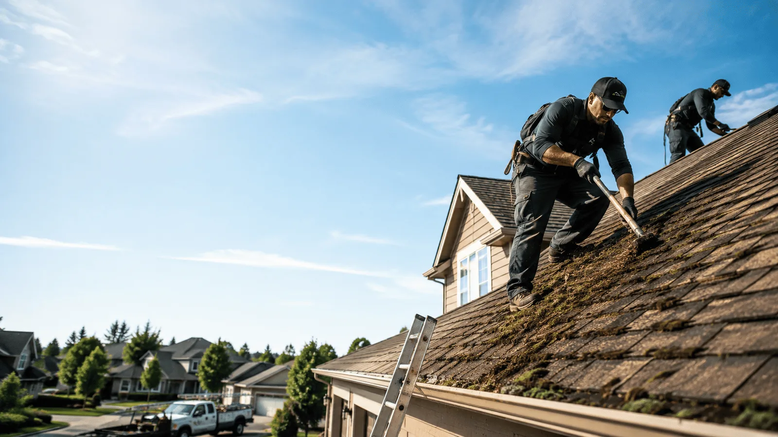 Roof Moss Removal in Pearl River, LA near me